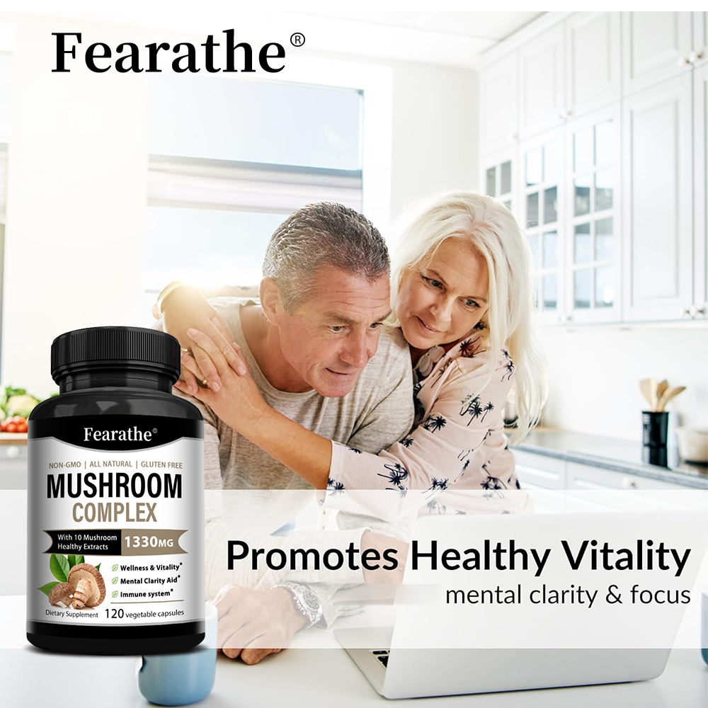 Mushroom Complex Capsules, Lio - Lion Mane Mushroom review and price