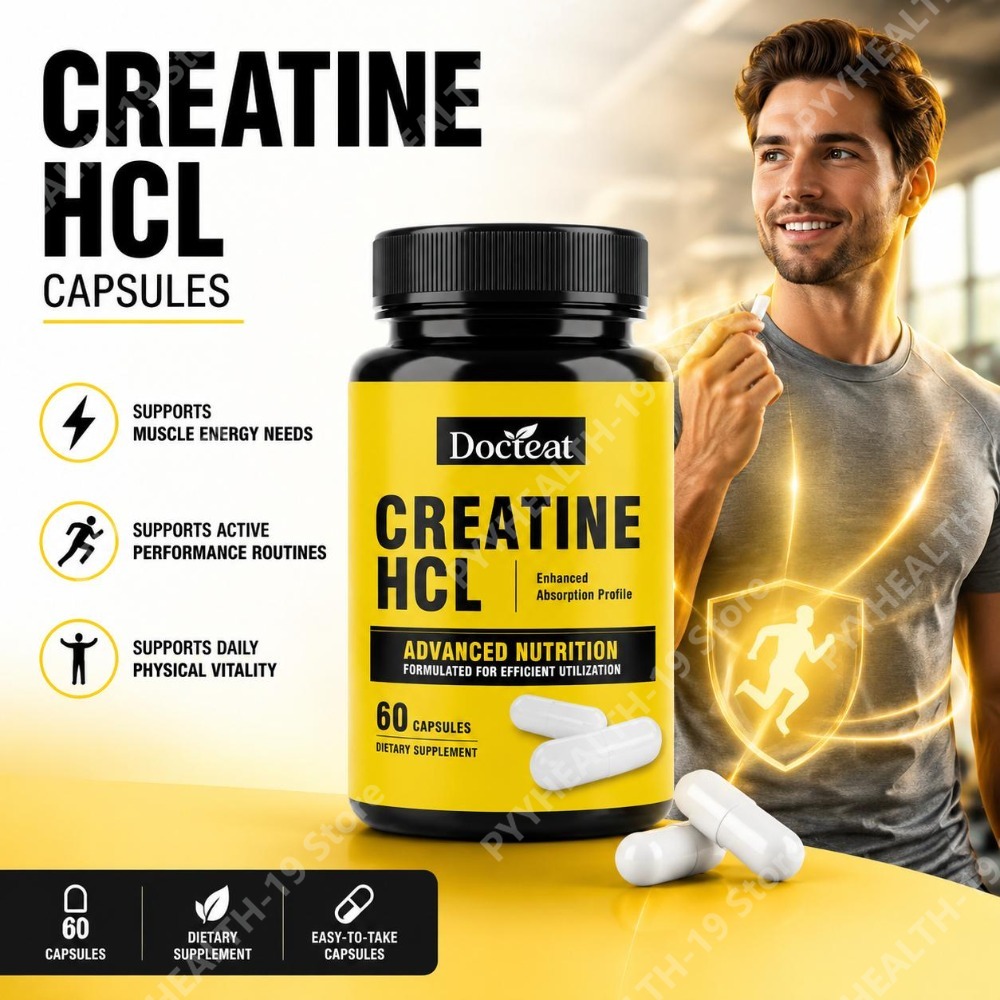 Docteat Creatine HCL Capsules  - Creatine Hcl Capsule review and price
